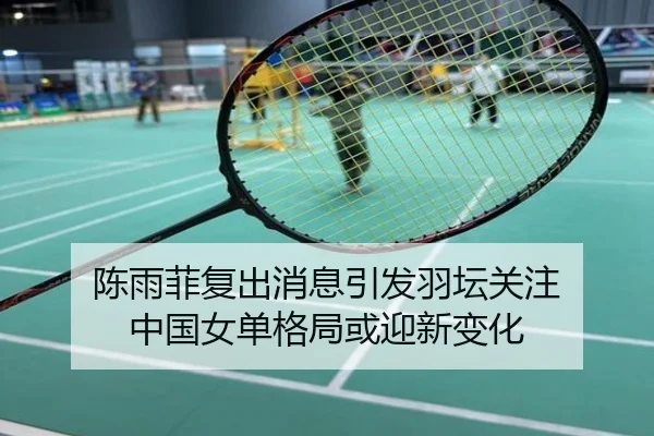陈雨菲复出消息引发羽坛关注 中国女单格局或迎新变化